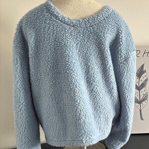 Lululemon Wool Whenever Crew Fluffy Sweater in a Size 12